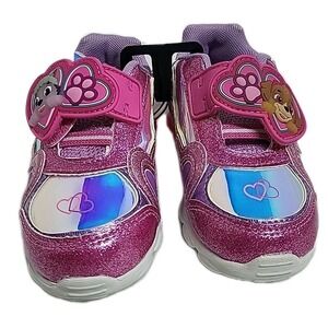 PAW Patrol Toddler Girls' Light-Up Sneakers Size 7 - NWT Shoes‎